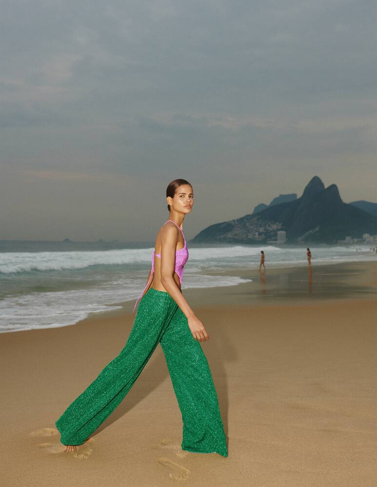 rinascente Baobab Top e pantalone in lurex