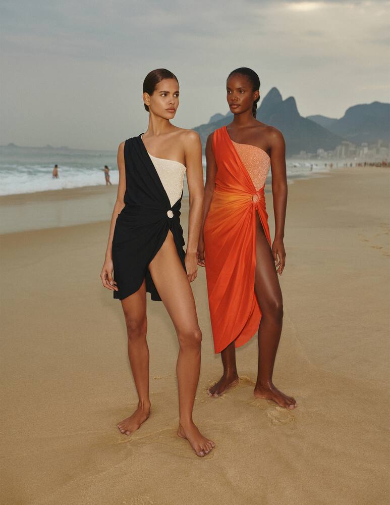 rinascente Baobab Mini beach cover ups dress