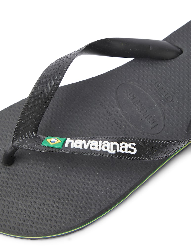 rinascente Havaianas Havaianas slippers brasil logo - black