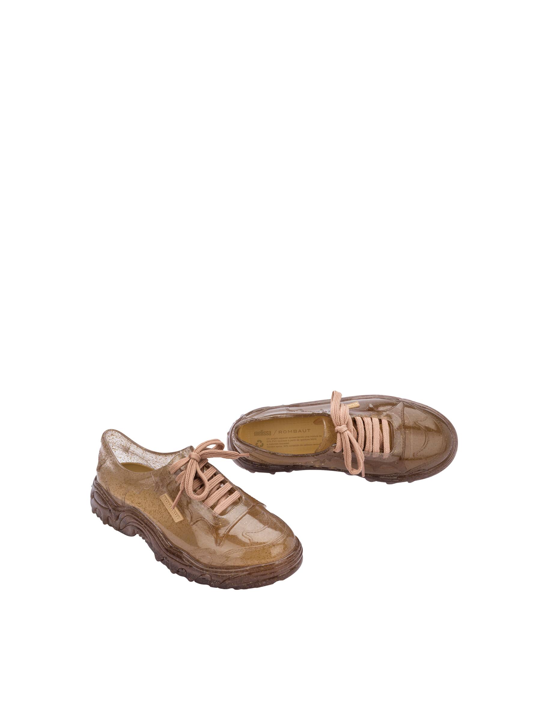 Shop Melissa Melting Bocaccio + Rombaut AD low-top sneakers on 