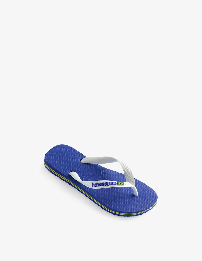 rinascente Havaianas Ciabatte havaianas brasil logo - blu