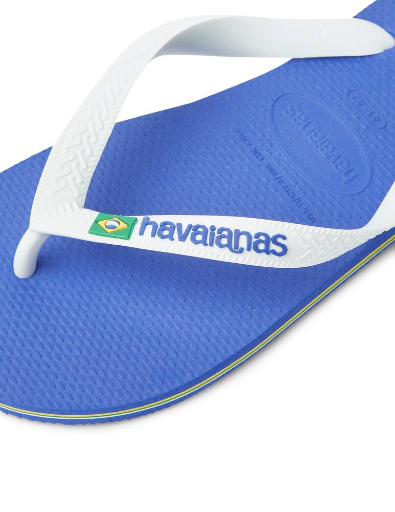 rinascente Havaianas Ciabatte havaianas brasil logo - blu