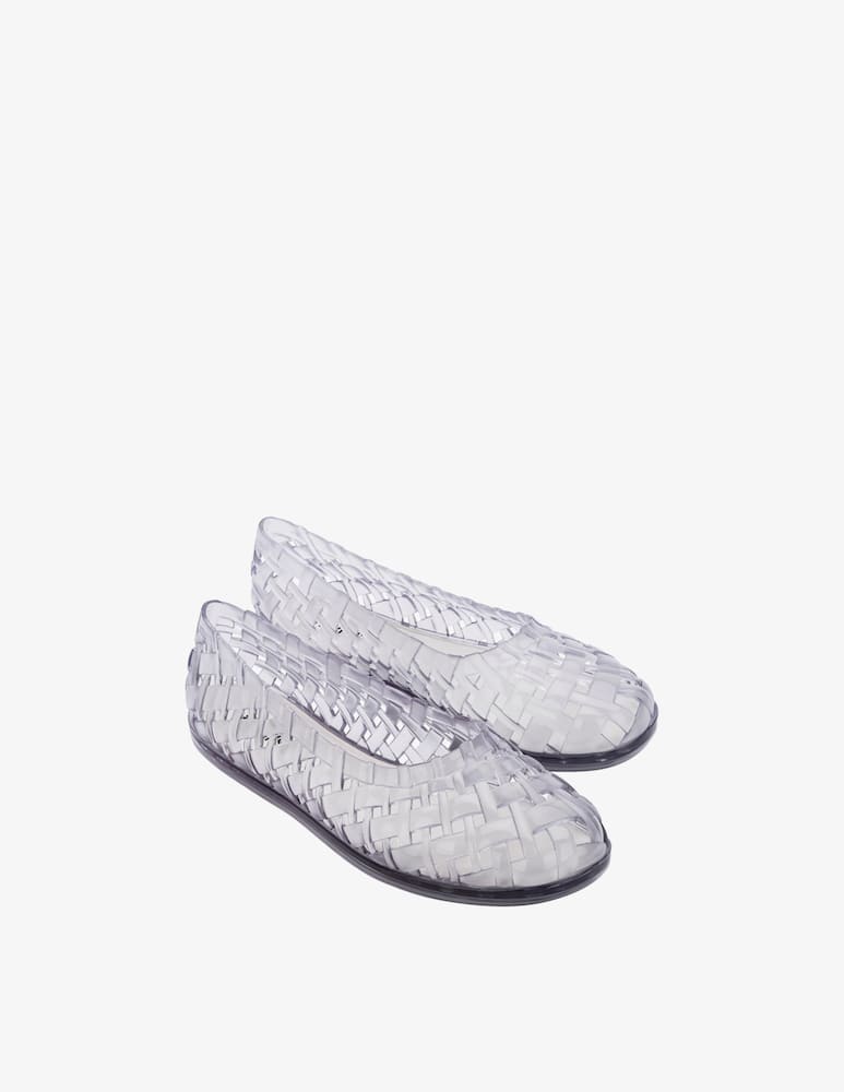 rinascente Melissa Woven ballerina flats