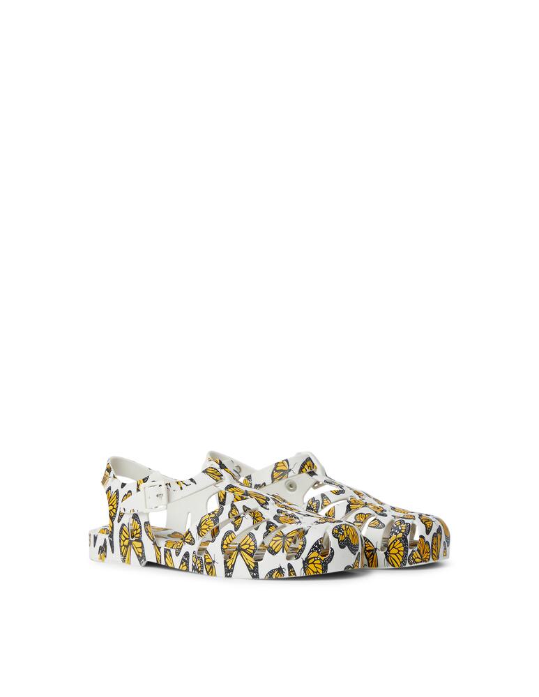 rinascente Melissa Possession AD printed flat sandals
