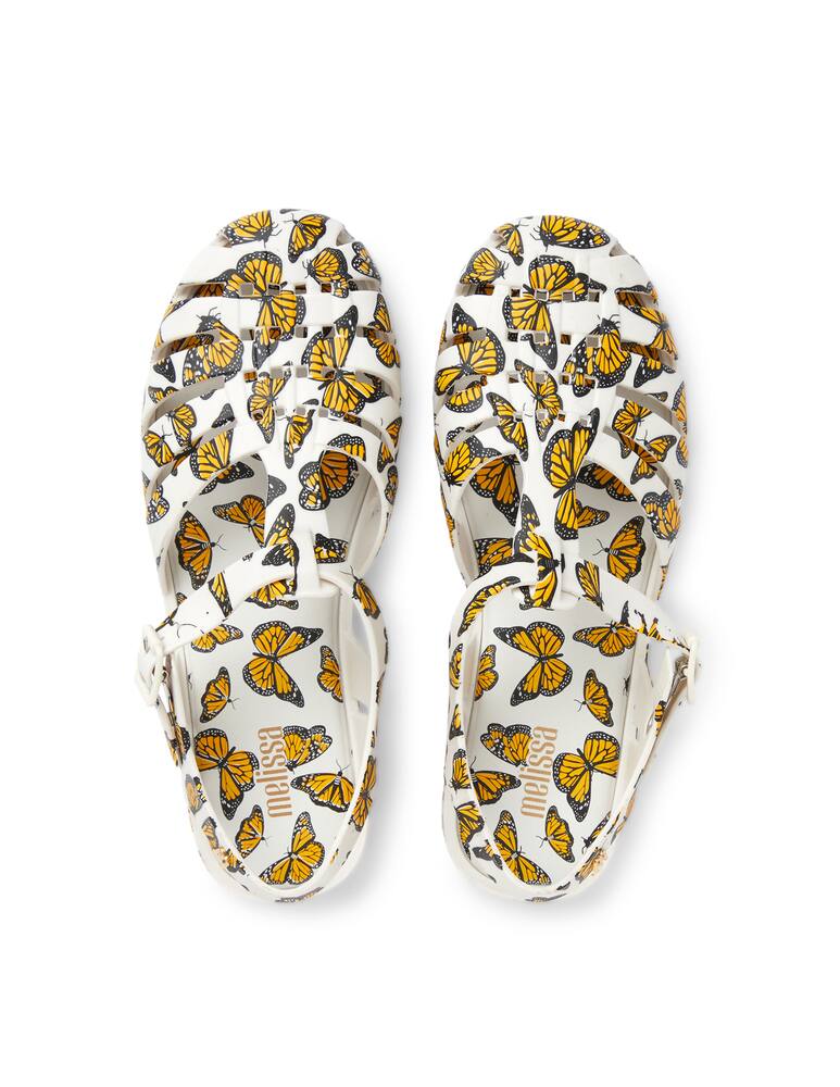 rinascente Melissa Possession AD printed flat sandals
