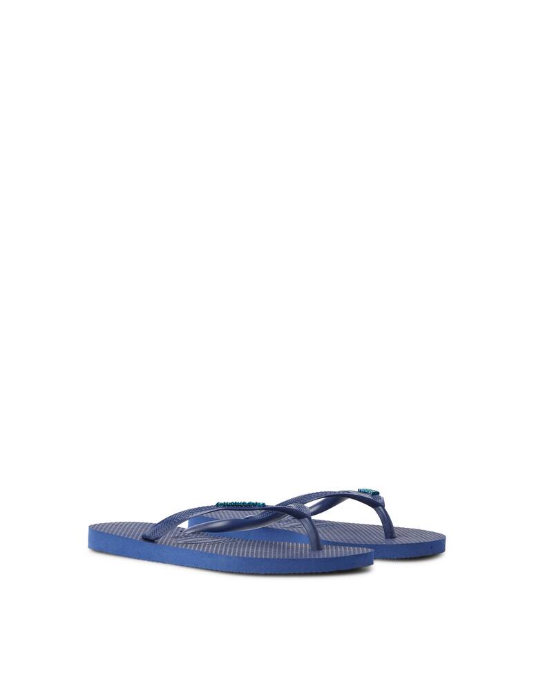 rinascente Havaianas Infradito Slim Logo - blu