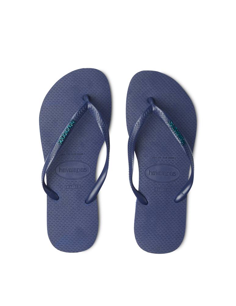 rinascente Havaianas Infradito Slim Logo - blu