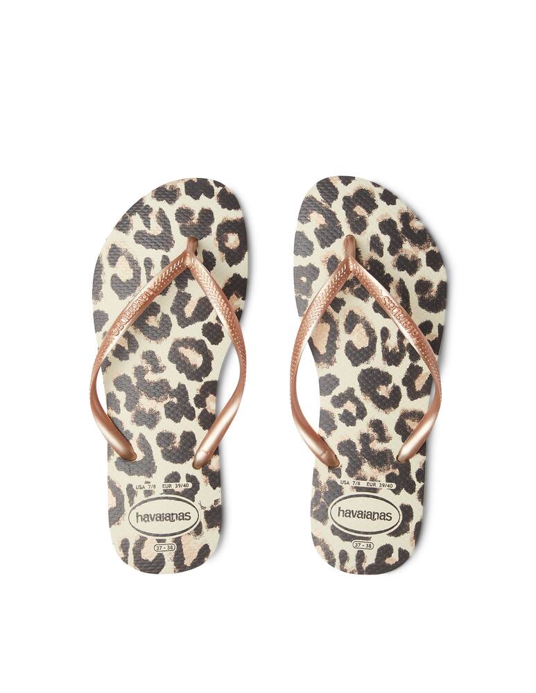 rinascente Havaianas Slim Animal flipflop - beige