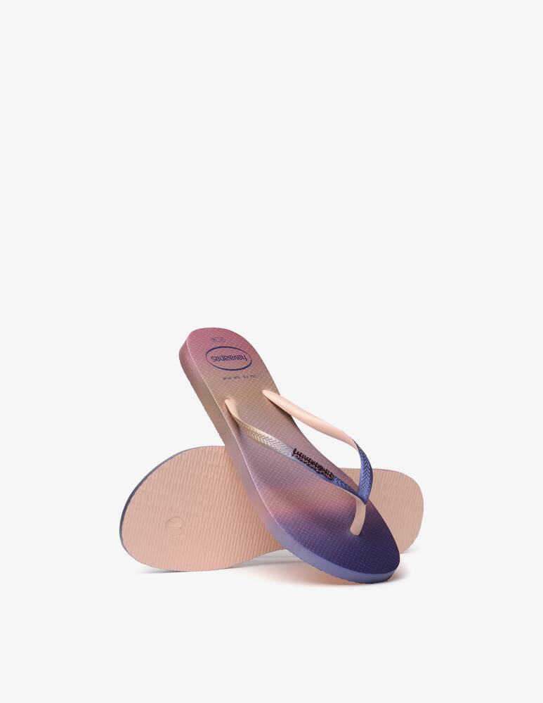 rinascente Havaianas Slim gradient sunset flip flops