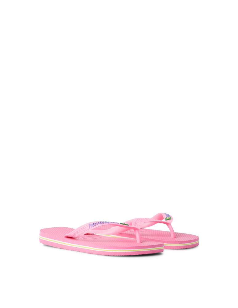 rinascente Havaianas Infradito Brasil Logo - rosa
