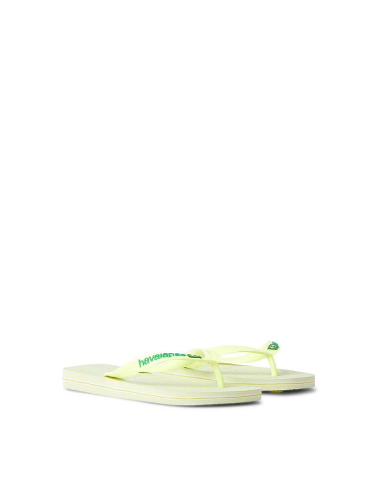 rinascente Havaianas Infradito Brasil Logo - verde