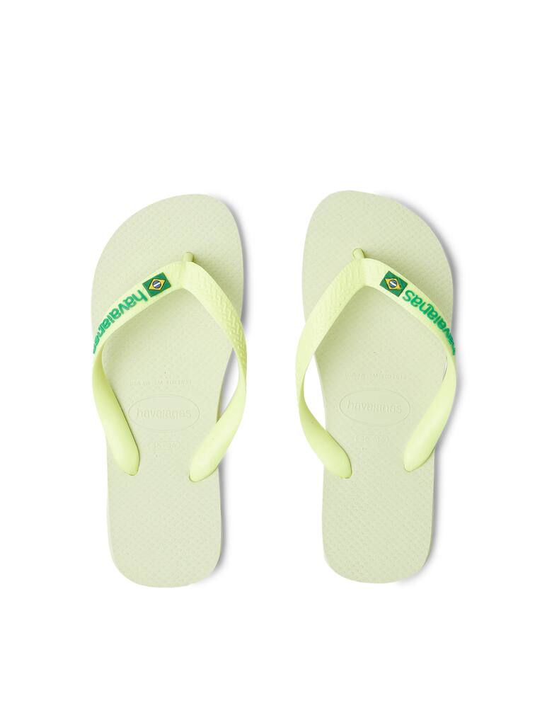 rinascente Havaianas Infradito Brasil Logo - verde