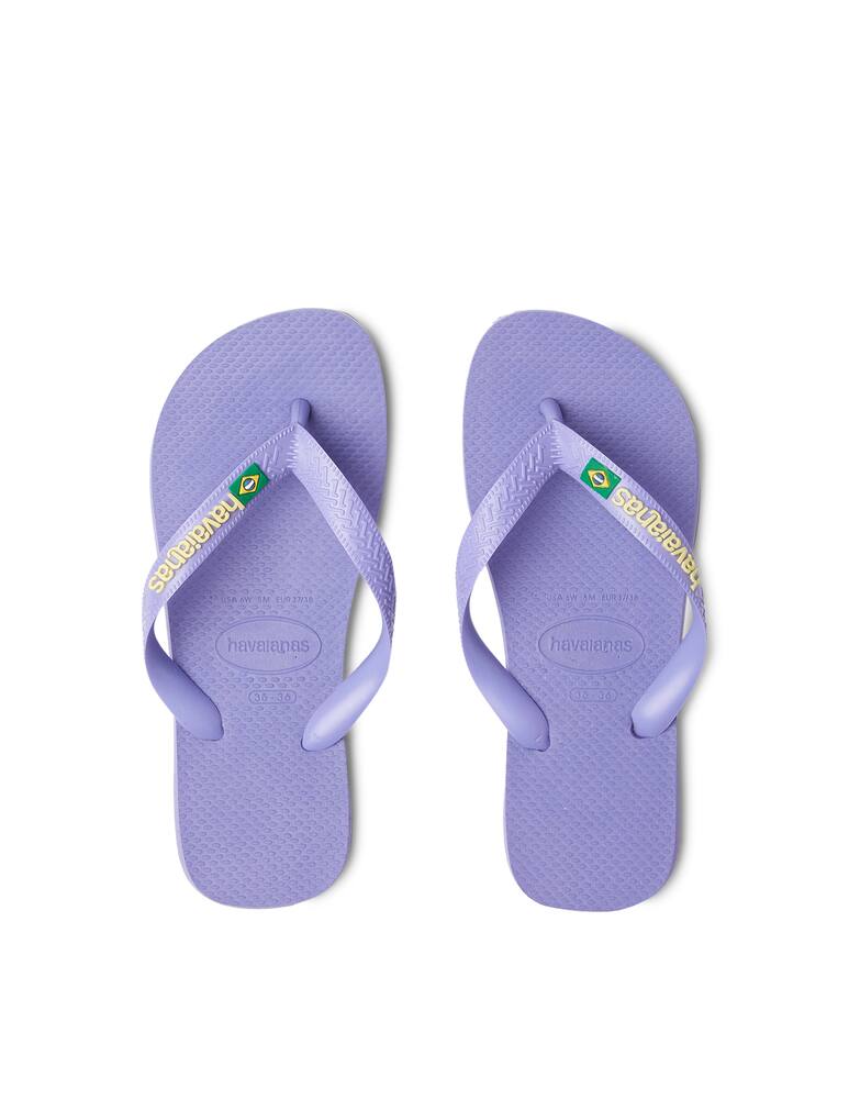rinascente Havaianas Brasil Logo flip flops - lilac