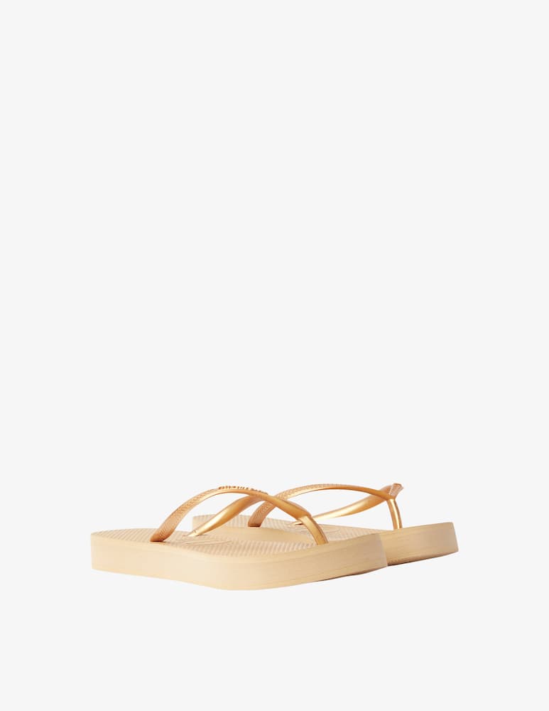 rinascente Havaianas Slim flatform flipflop - gold