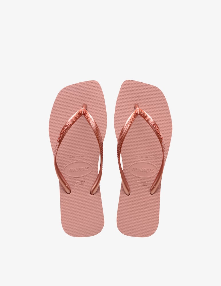 rinascente Havaianas Slim square flip flops