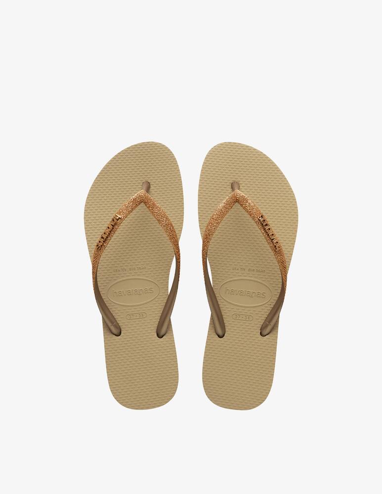 rinascente Havaianas Glitter slim flip flop