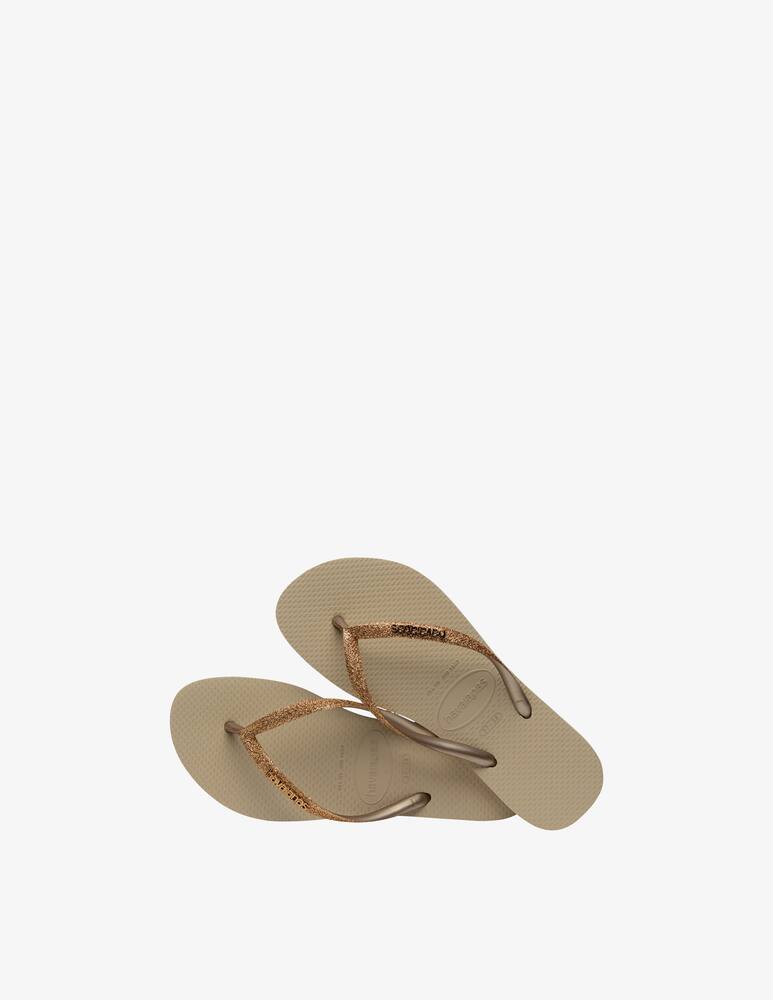 rinascente Havaianas Glitter slim flip flop
