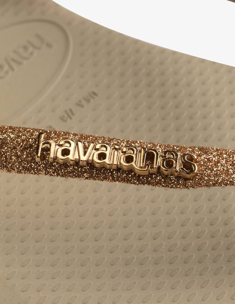 rinascente Havaianas Glitter slim flip flop