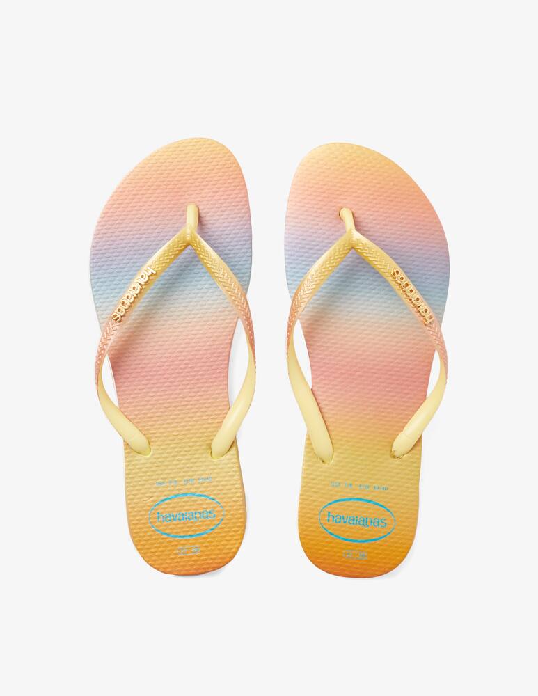 rinascente Havaianas Infradito Slim gradient sunset