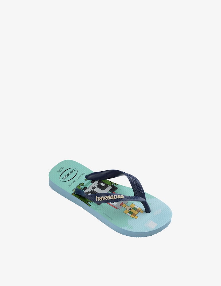 rinascente Havaianas Minecraft flip flop