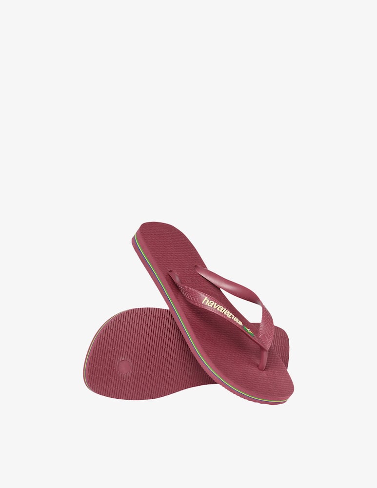 rinascente Havaianas Brasil logo flip flops