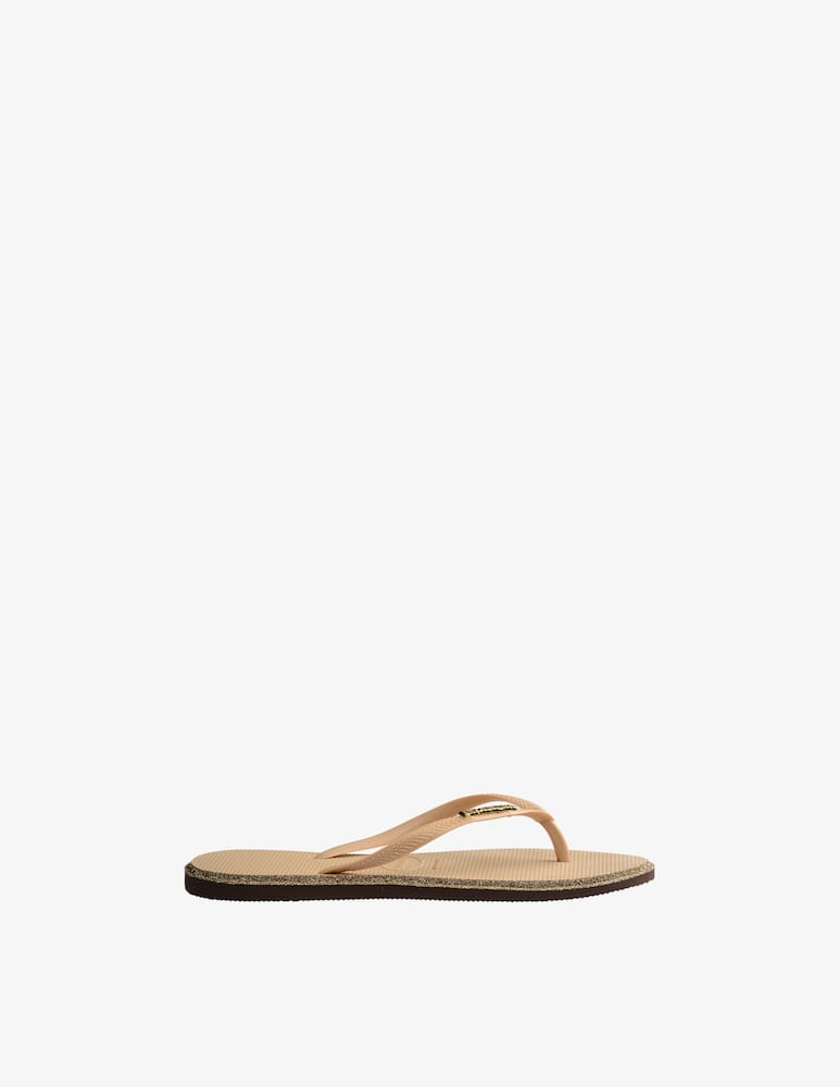 Havaianas Slim glitter flip flops - picture 1 Havaianas Slim glitter flip flops - picture 1