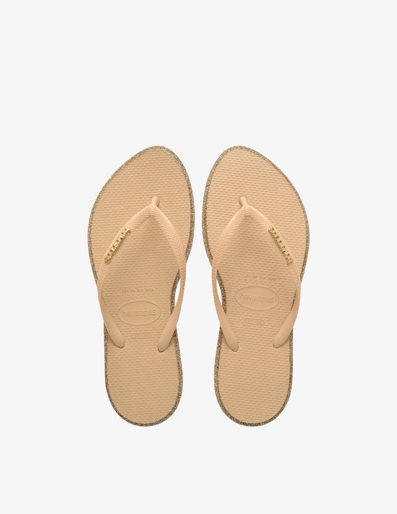 rinascente Havaianas Slim glitter flip flops