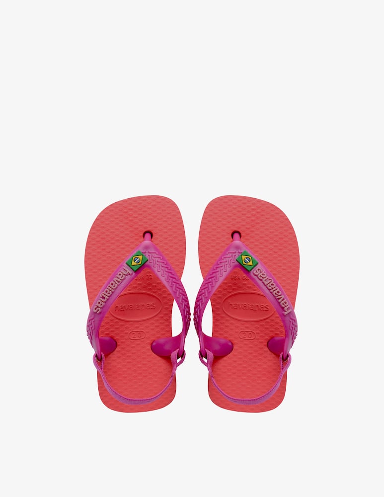 rinascente Havaianas Brasil logo strap flip-flops