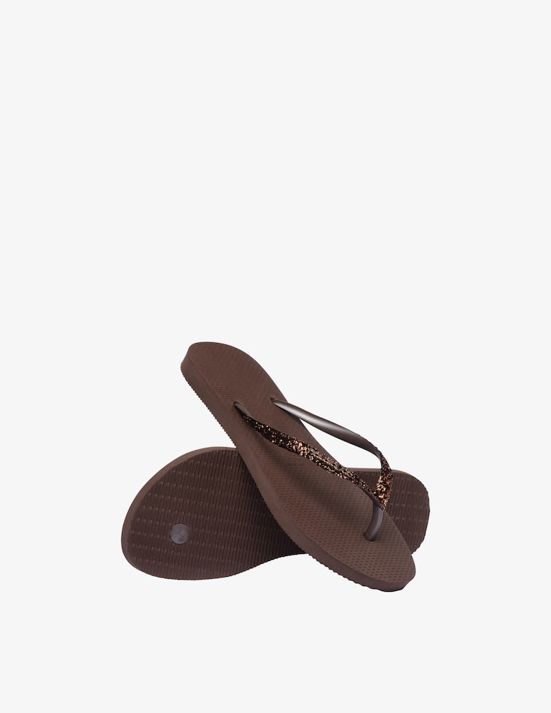 rinascente Havaianas Slim glitter flip flops