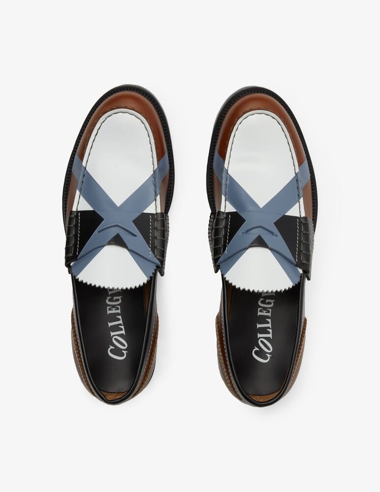 rinascente College Leather loafers