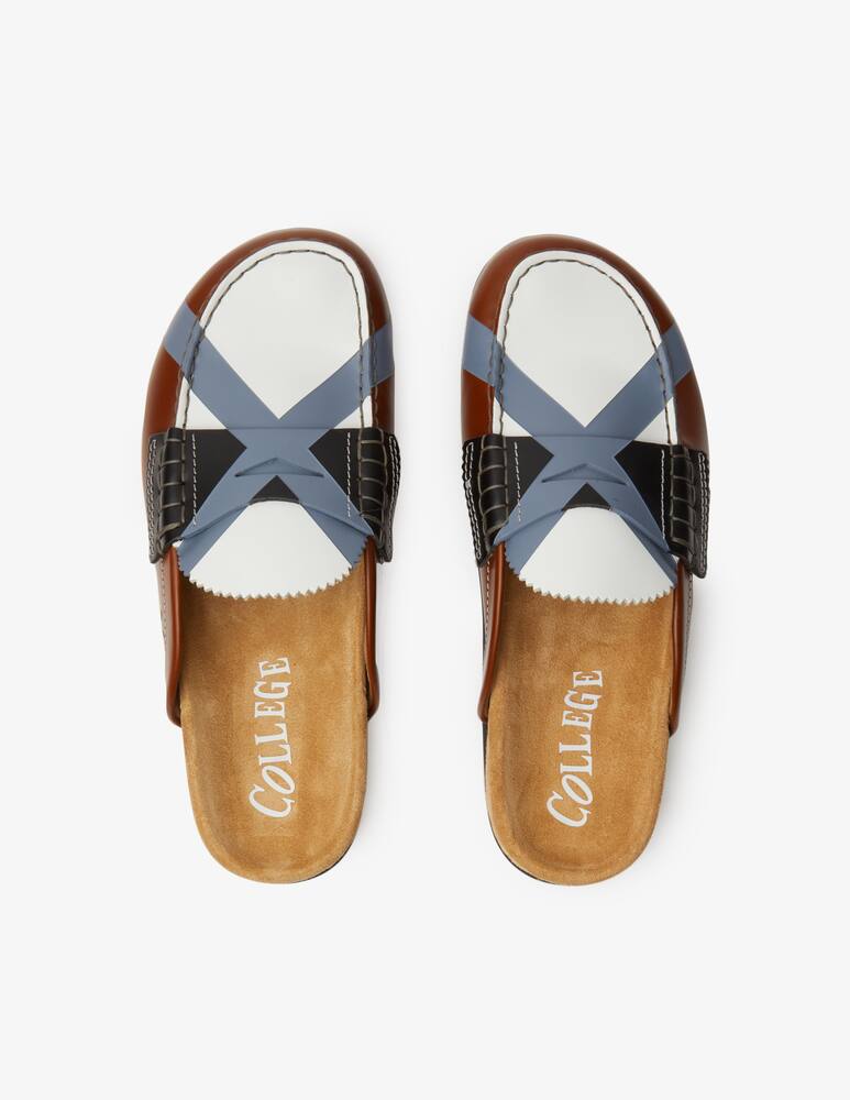 rinascente College Sabot in pelle