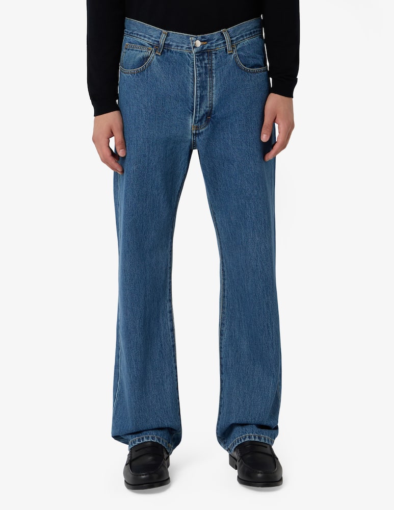 rinascente Misaky Denim regular fit trousers