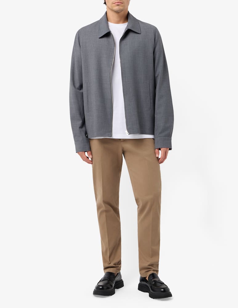 Misaky Giacca zip fresco lana invernale - immagine 2 Misaky Giacca zip fresco lana invernale - immagine 2