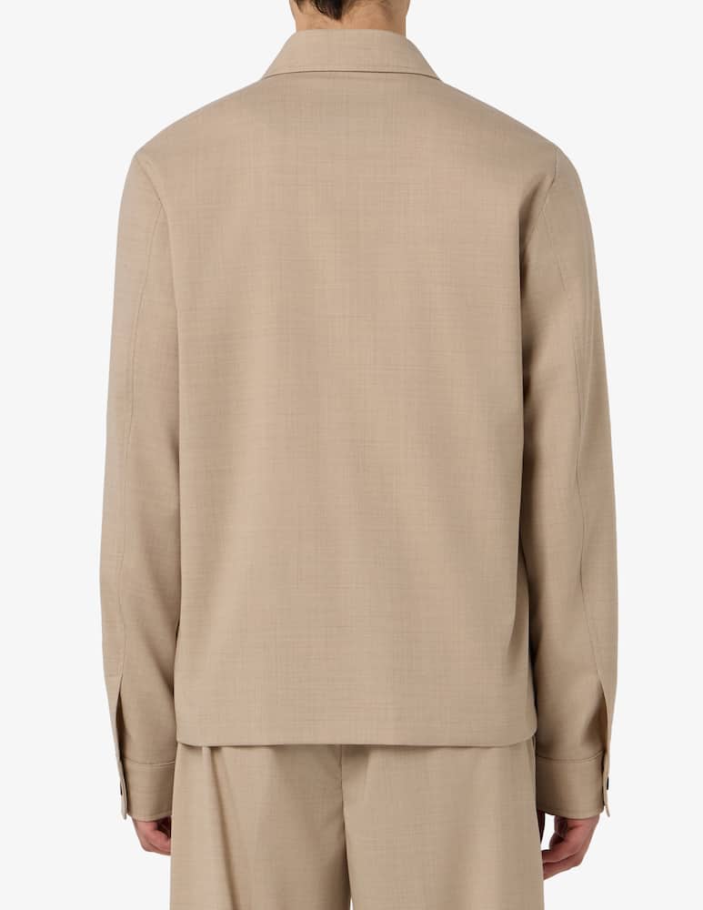 Misaky Giacca overshirt in fresco lana leggera - immagine 3 Misaky Giacca overshirt in fresco lana leggera - immagine 3
