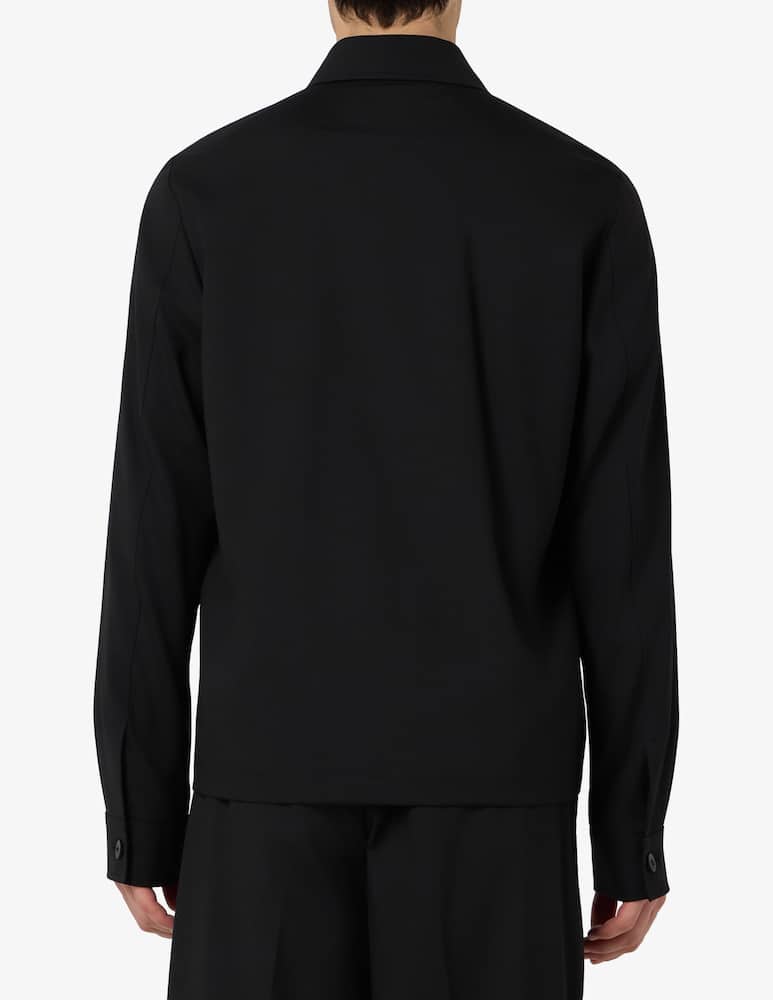 Misaky Fresco lana overshirt - picture 3