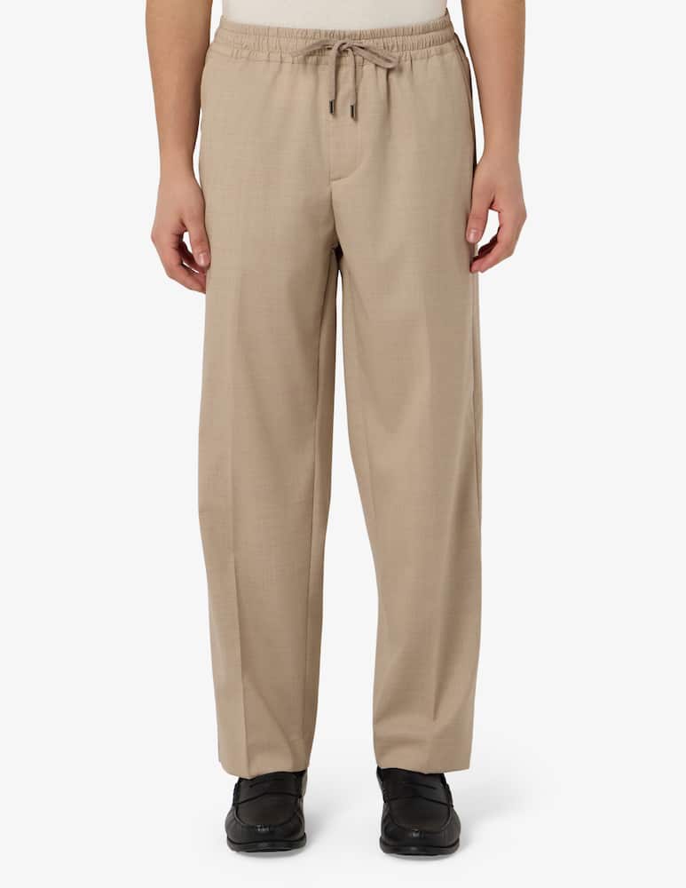 rinascente Misaky Fresco wool drawstring trousers