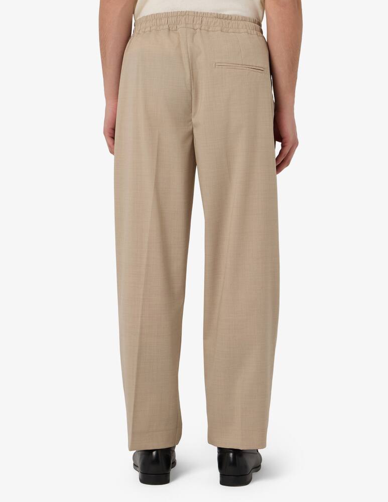 rinascente Misaky Fresco wool drawstring trousers