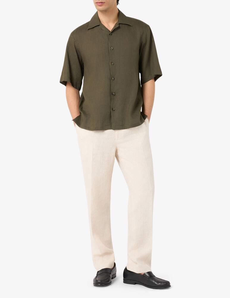rinascente Misaky Linen short sleeve shirt