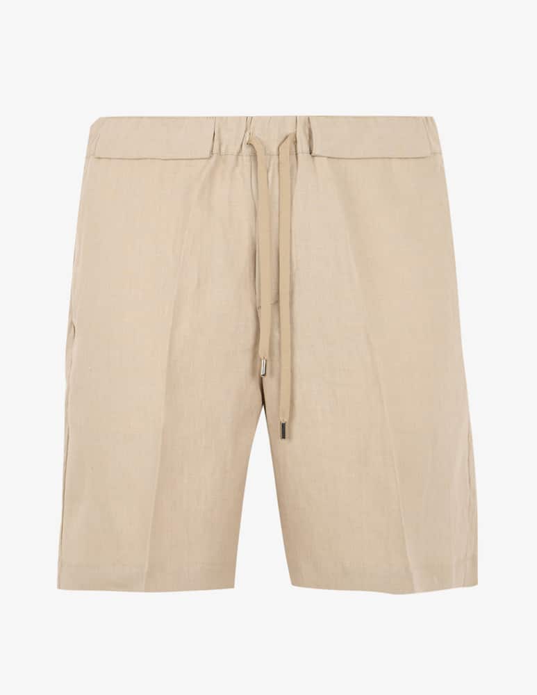 rinascente Misaky Bermuda in lino con coulisse