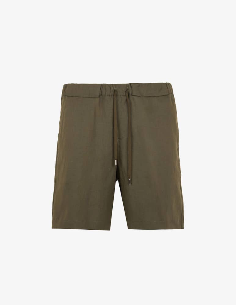 rinascente Misaky Bermuda in lino con coulisse
