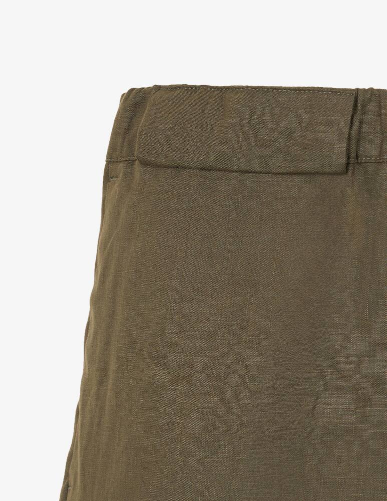 Misaky Bermuda in lino con coulisse - immagine 3 Misaky Bermuda in lino con coulisse - immagine 3