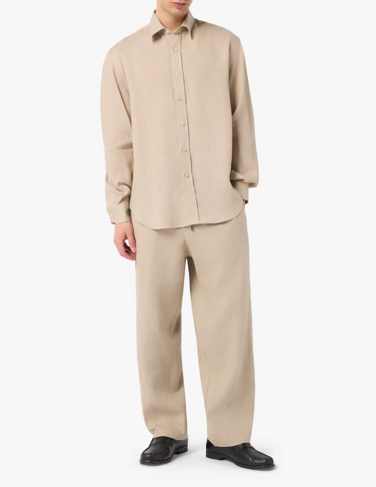 rinascente Misaky Linen drawstring trousers