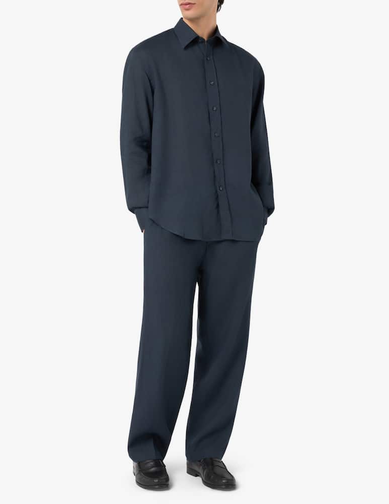 rinascente Misaky Linen drawstring trousers