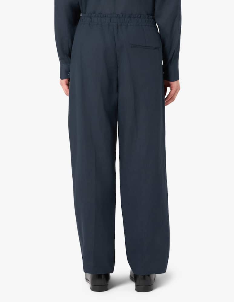 rinascente Misaky Linen drawstring trousers