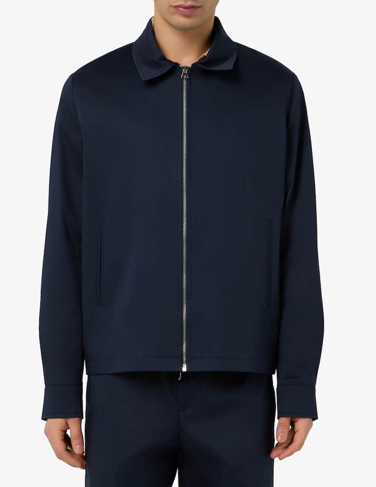 rinascente Misaky Cotton zip overshirt