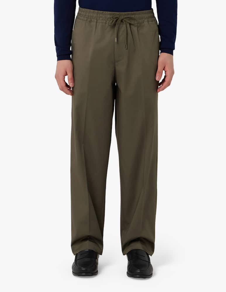 Misaky Pantaloni coulisse in cotone - immagine 1 Misaky Pantaloni coulisse in cotone - immagine 1