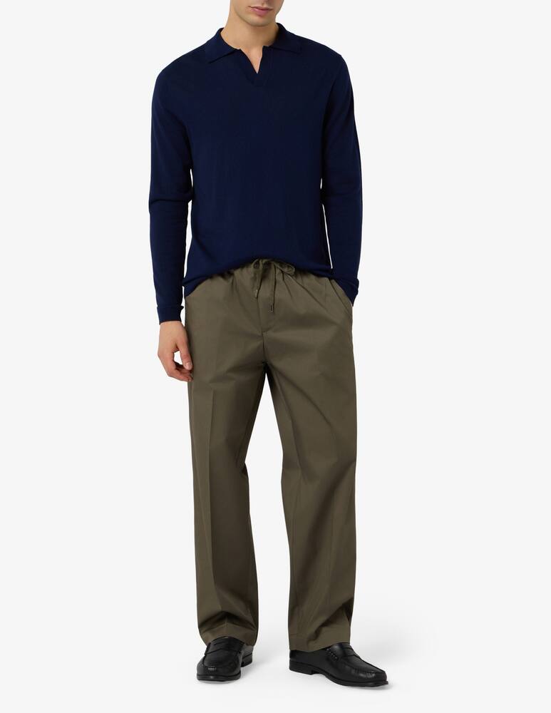 Misaky Pantaloni coulisse in cotone - immagine 2 Misaky Pantaloni coulisse in cotone - immagine 2