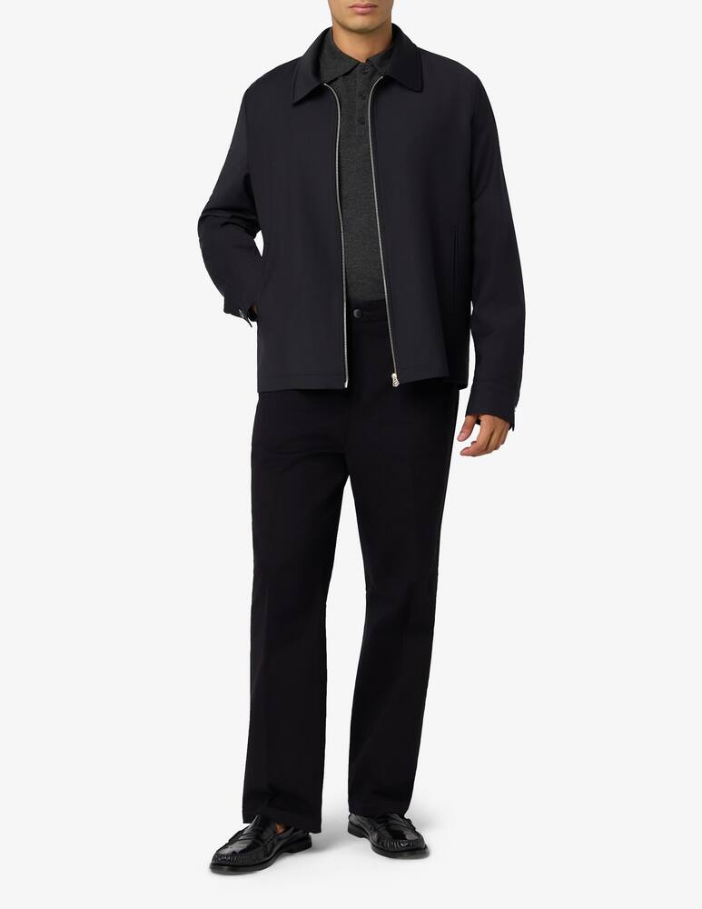 rinascente Misaky Overshirt full zip in fresco lana