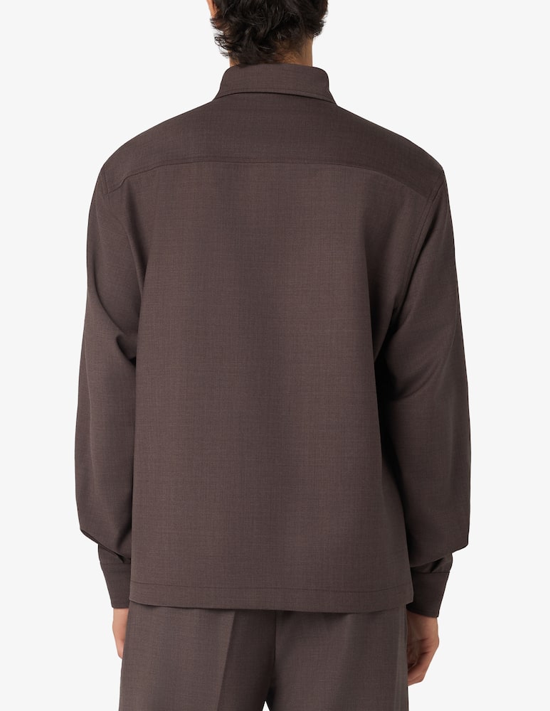 Misaky fresco lana overshirt - picture 3 Misaky fresco lana overshirt - picture 3