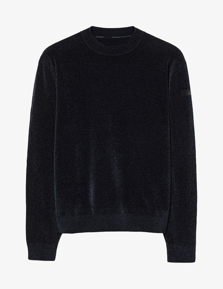 rinascente RRD Maglia girocollo effetto velluto